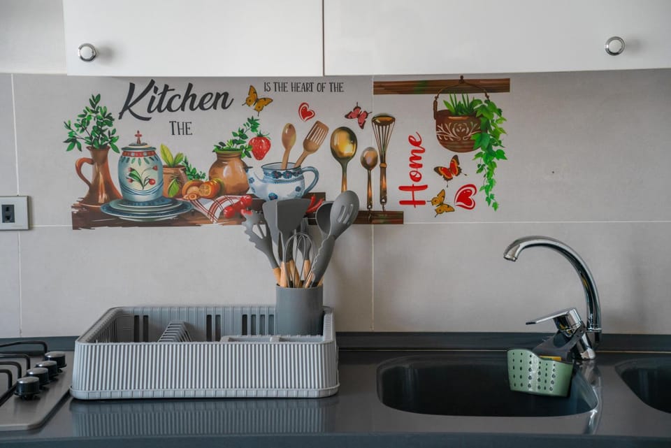 Kitchen or kitchenette, Food, stove