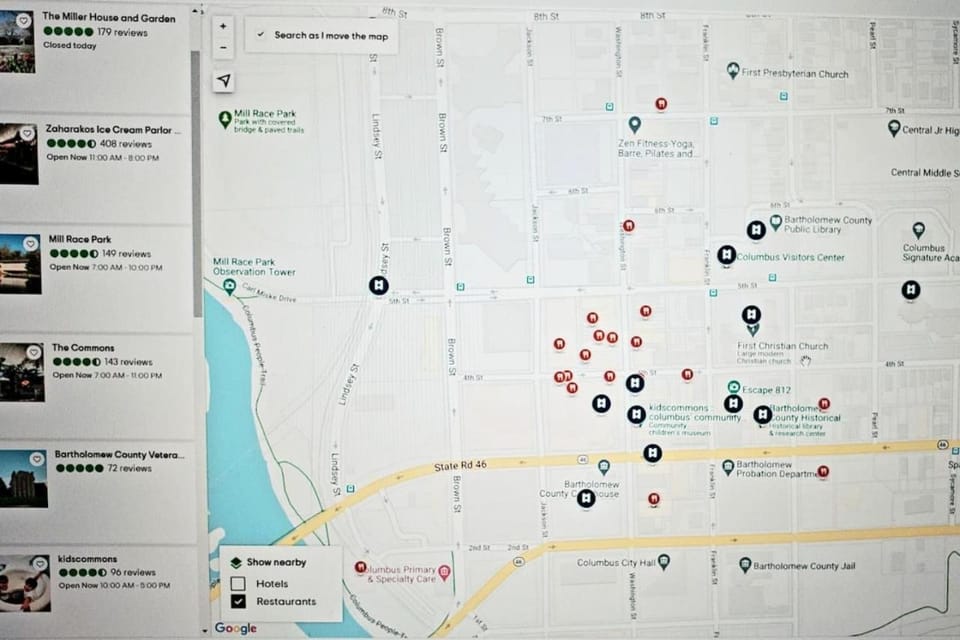 Downtown Getaway, Historic & Peaceful, FREE Bikes Apartment in Columbus