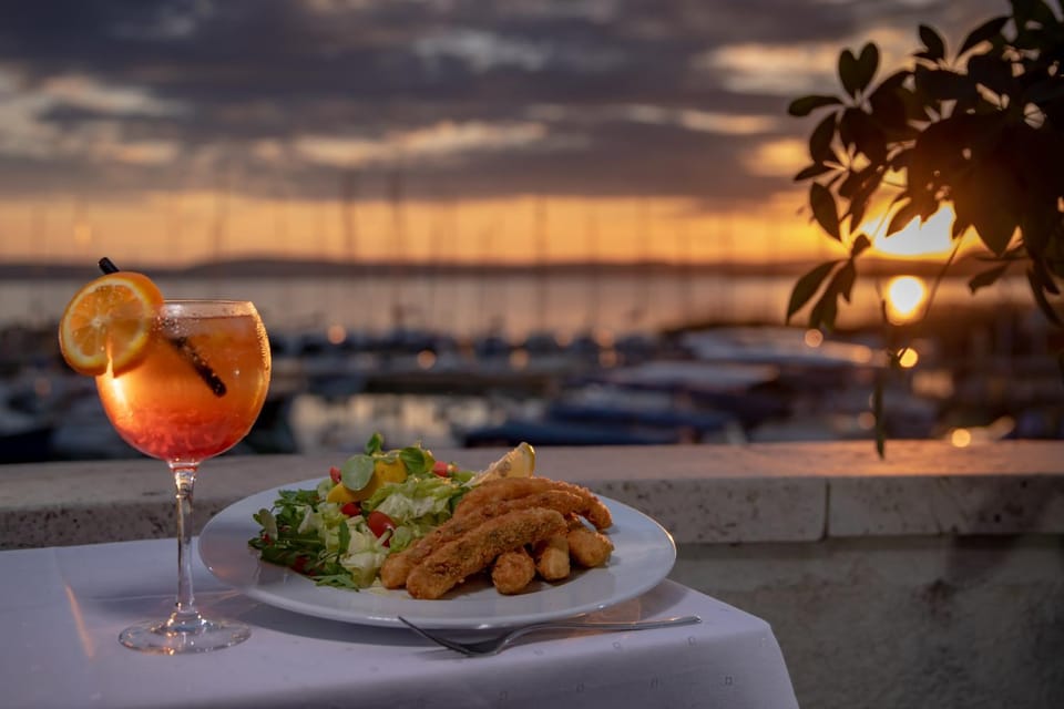 Food and drinks, Sunset
