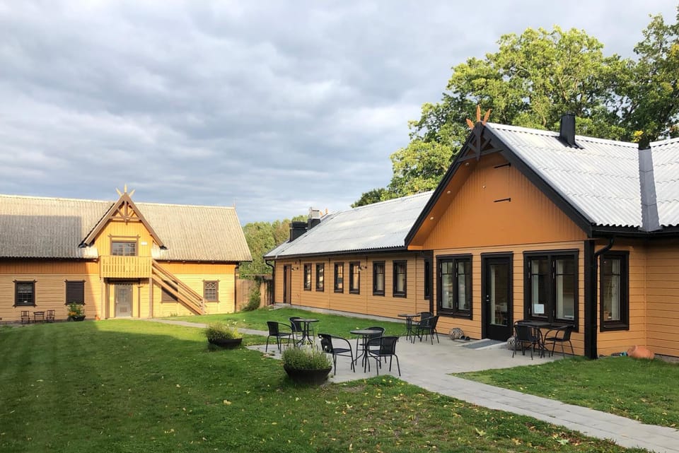 Property building, Patio