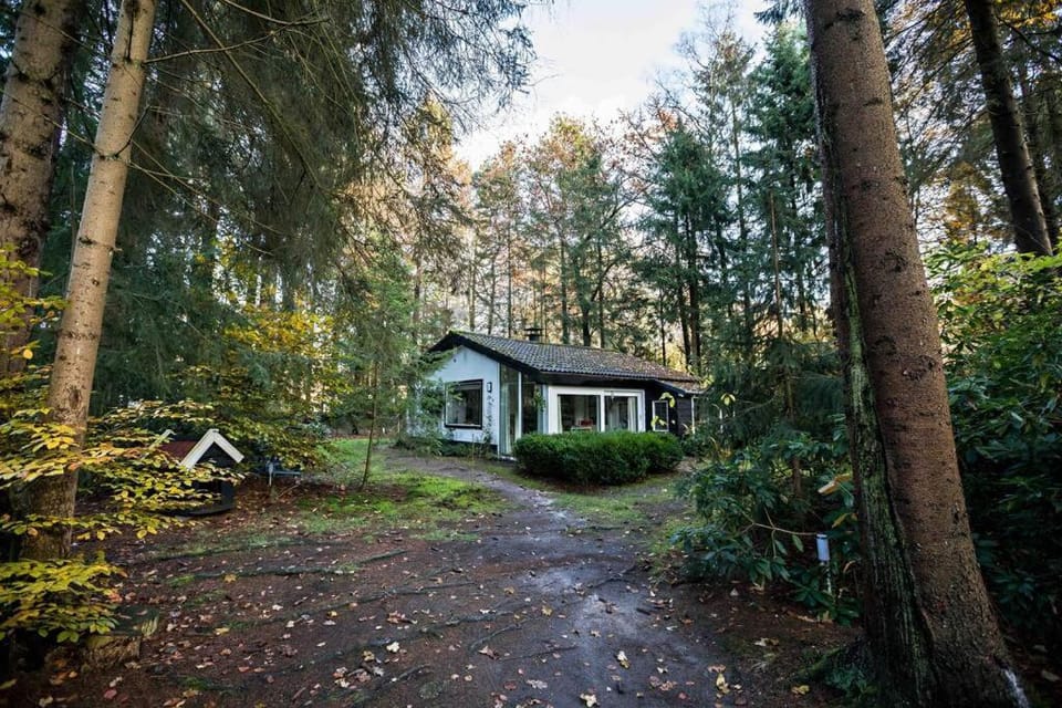 Paulus aan de bos met hot tub Chalet in Epe
