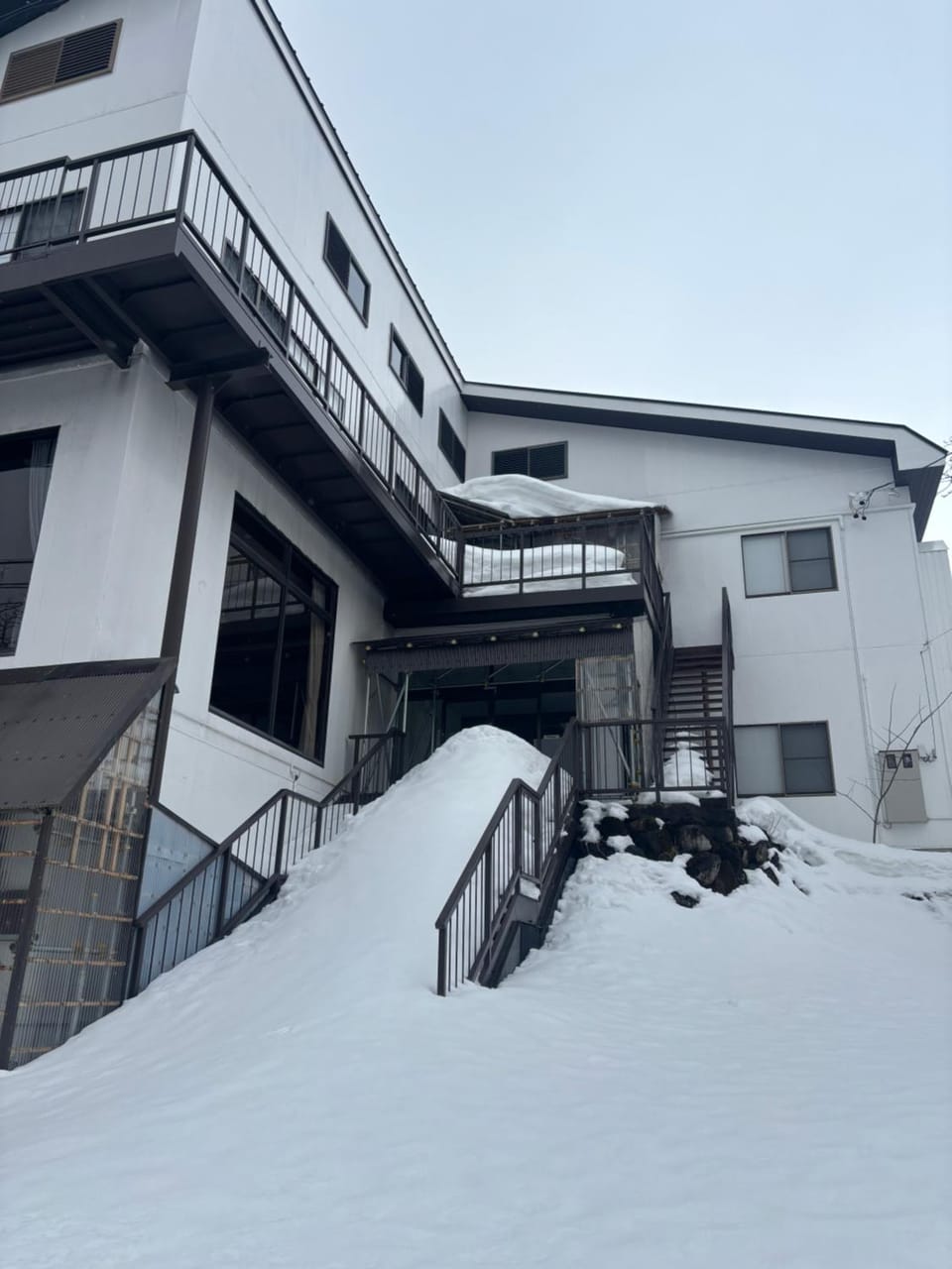 Property building, Winter