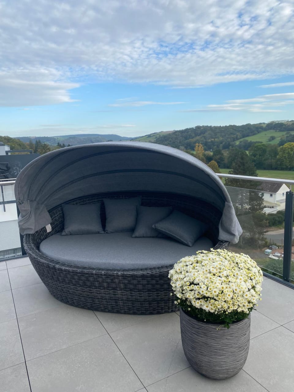 PenthouseBlick Apartment in Mainz-Bingen