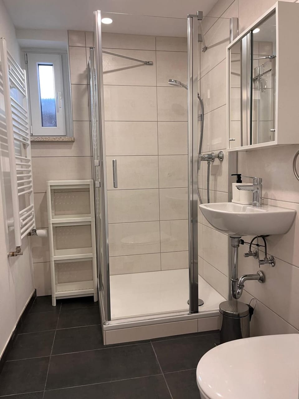 Shower, Toilet, Bathroom, towels