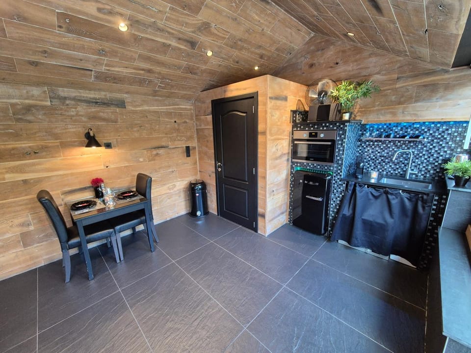 Kitchen or kitchenette, Dining area