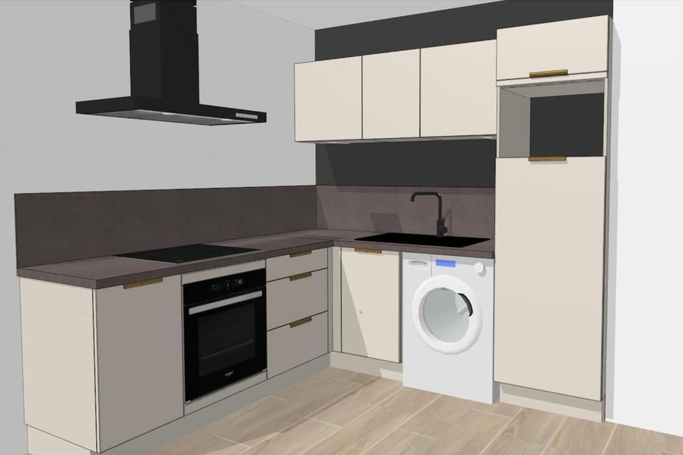 Kitchen or kitchenette