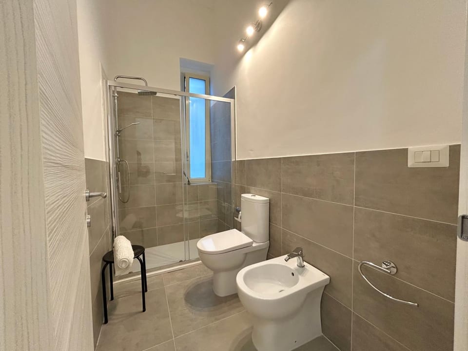 Shower, Toilet, Bathroom, bidet, towels