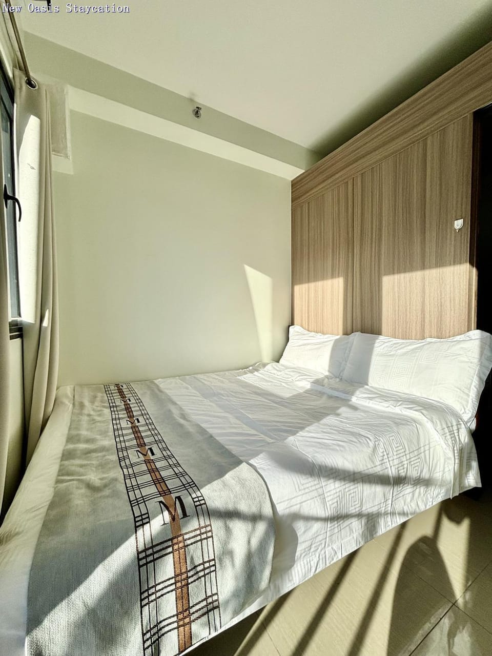 Bed, Bedroom, Sunset