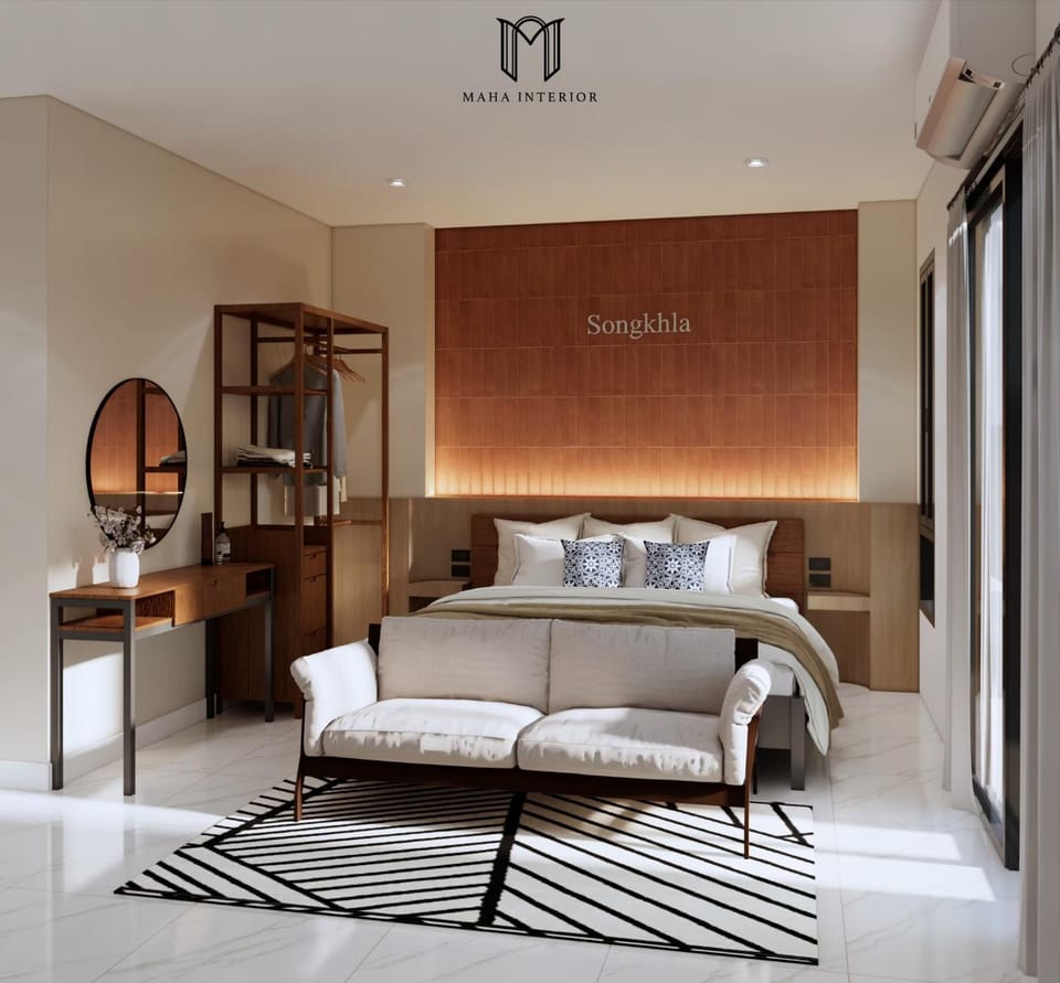 Bed, Photo of the whole room, Bedroom, wardrobe