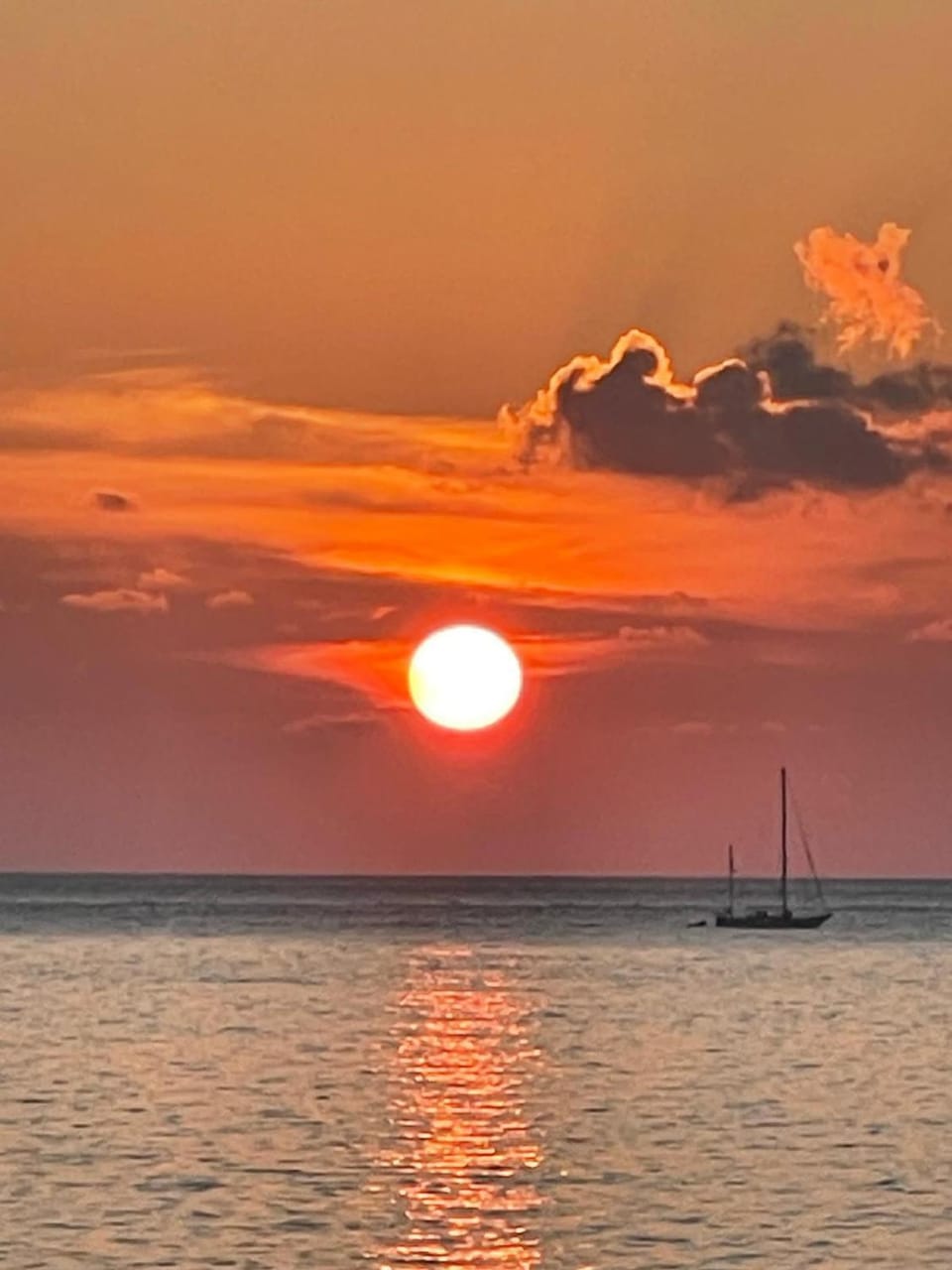 Day, Sea view, Sunset