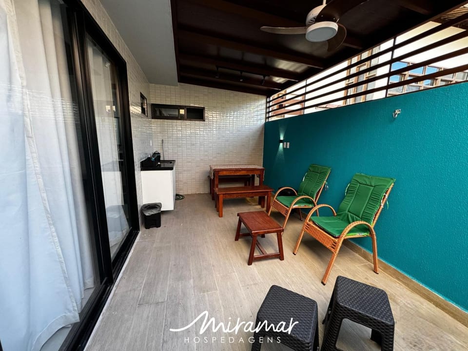 Flat No Bessa com Varanda Gourmet Apartment in Cabedelo