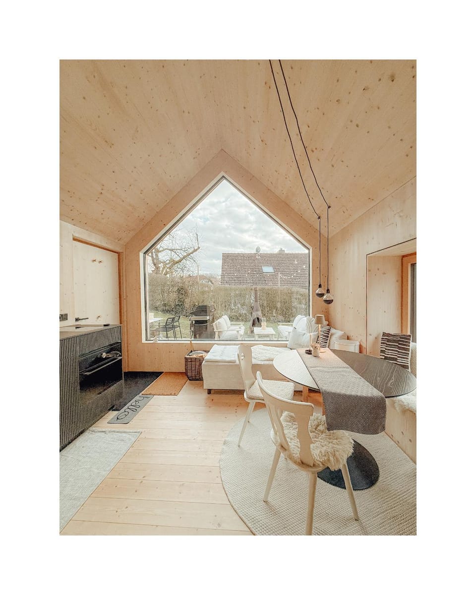 Tinyhouse mit Pelletofen House in Baden-Württemberg