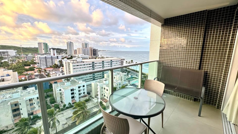 Balcony/Terrace, Dining area, City view, Sea view