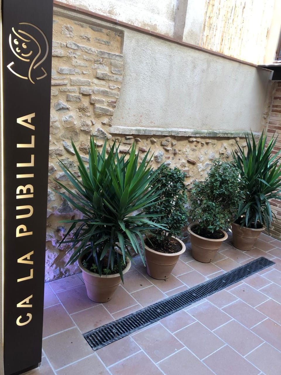 Property building, Patio