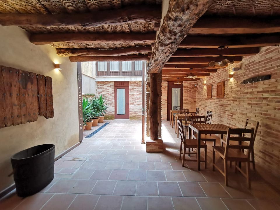 Property building, Patio