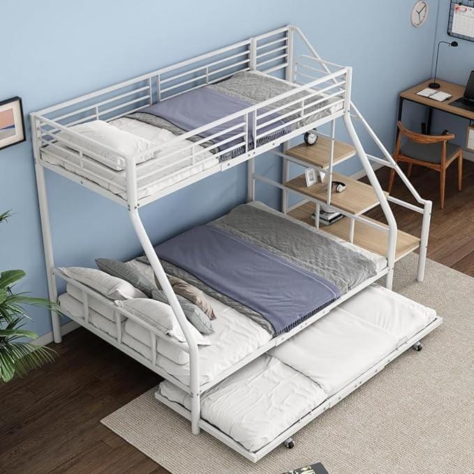 Bed, Photo of the whole room, Bedroom, bunk bed