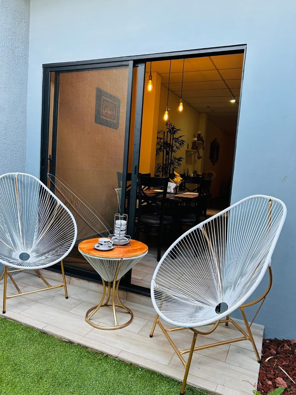 Patio, Garden, Seating area