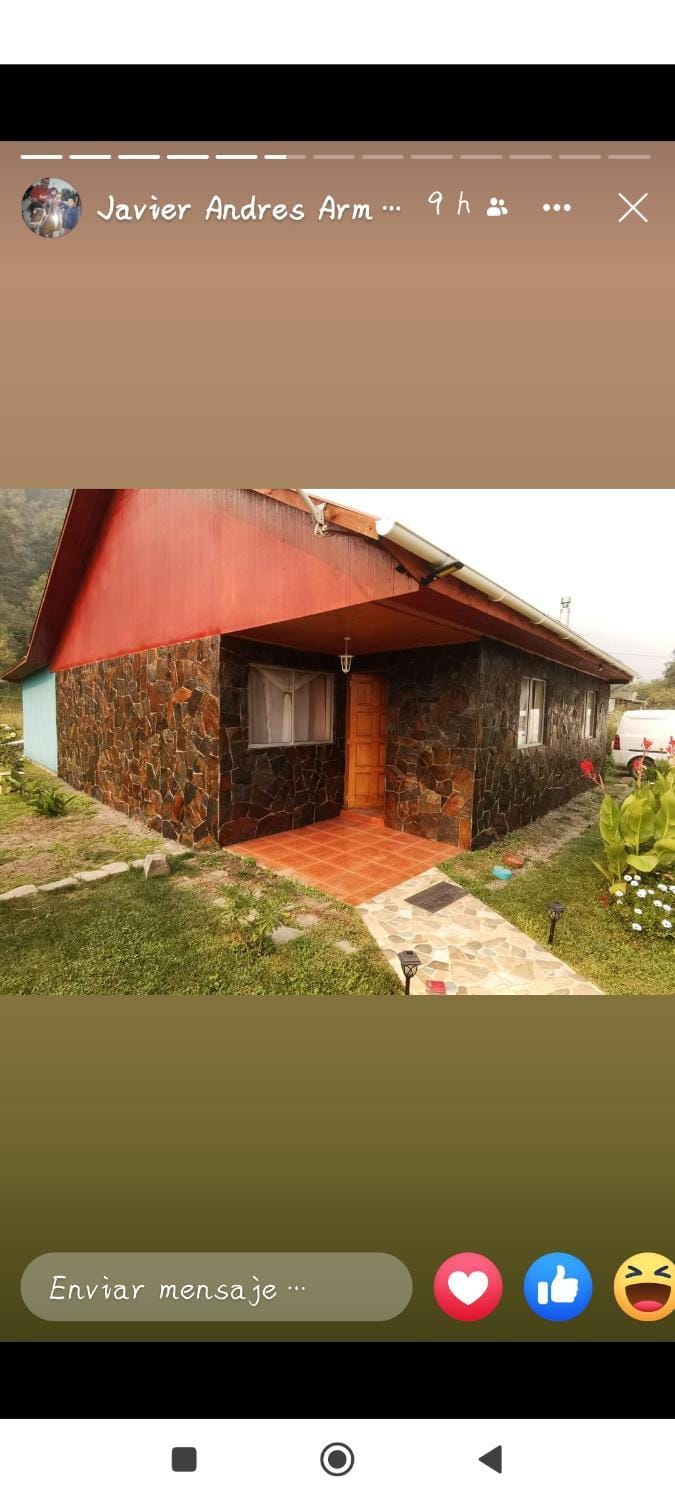 lindo lugar, cabaña paso nevado Apartment in Maule
