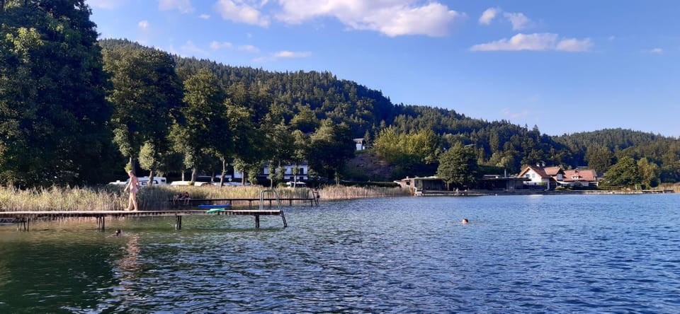 Natural landscape, Lake view