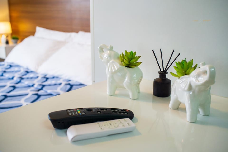 Voice activated studio condo unit at One Regis Megaworld, JK Modern Nest Apartment hotel in Bacolod