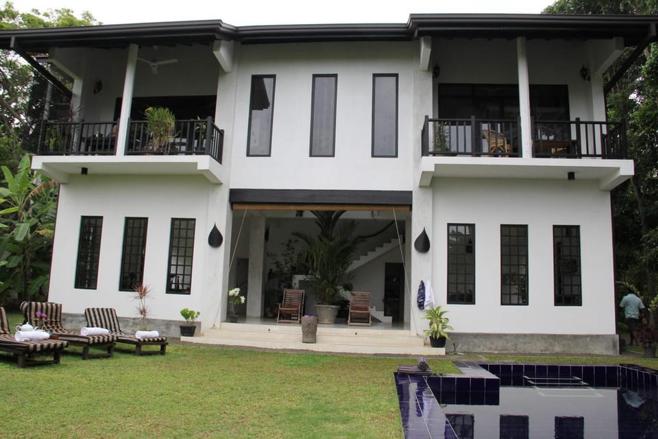 Facade/entrance, Garden, Other, Text overlay, Garden view, Pool view, River view