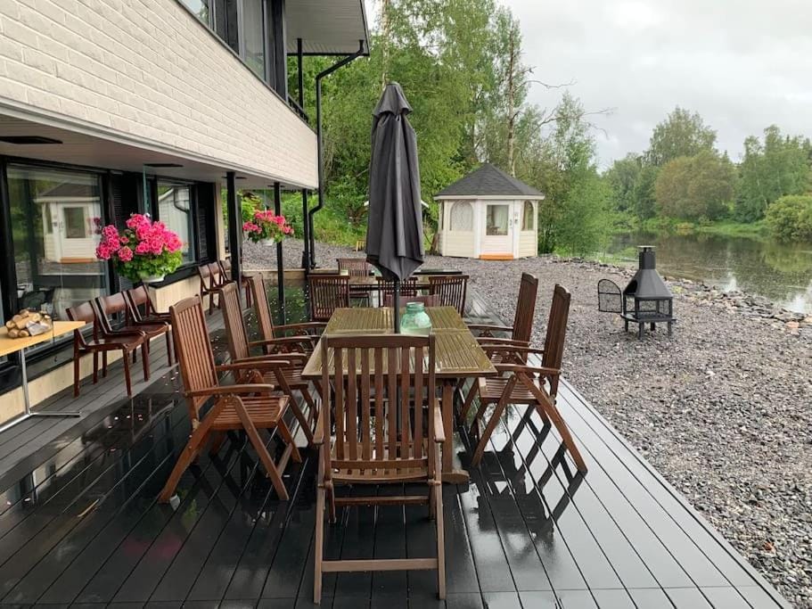 Villa Venetsia tilava huvila Villa in Finland