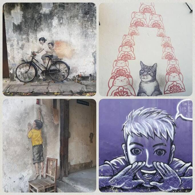 Heritage Studio in UNESCO Zone near to StreetArt & Town 1 House in George Town