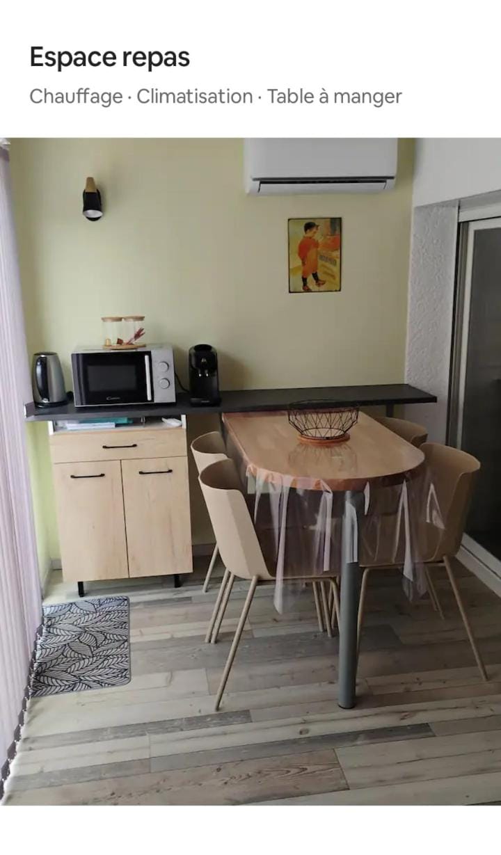 T1 28m2 en RDC avec jardin et piscine Apartment in Perpignan