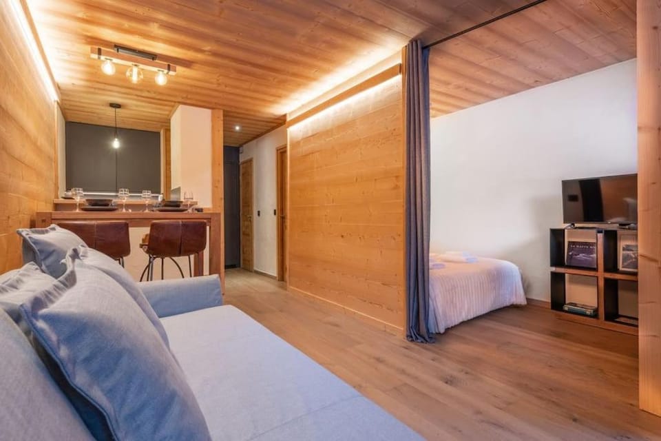 Chamois Blanc - Quiet Studio close to the town centre - By Cozee Rentals Apartment in Chamonix