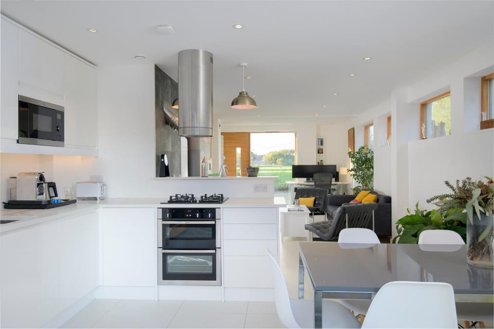 Kitchen or kitchenette, Dining area, dishwasher, oven, stove, kitchen