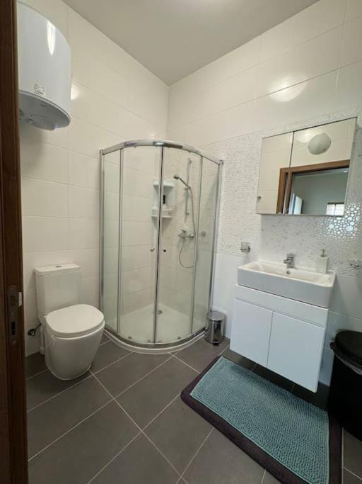 Shower, Toilet, Bathroom, towels