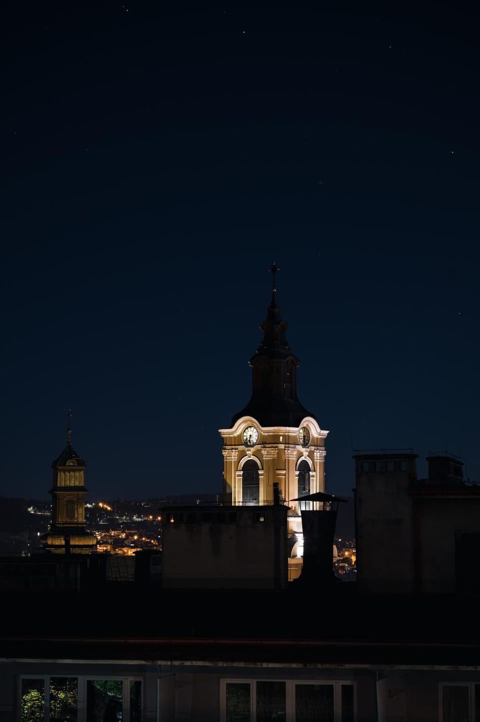 Night, Landmark view