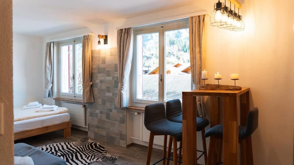 Apartment Olsa - Cozy Studio in Kandersteg Apartment in Canton of Valais