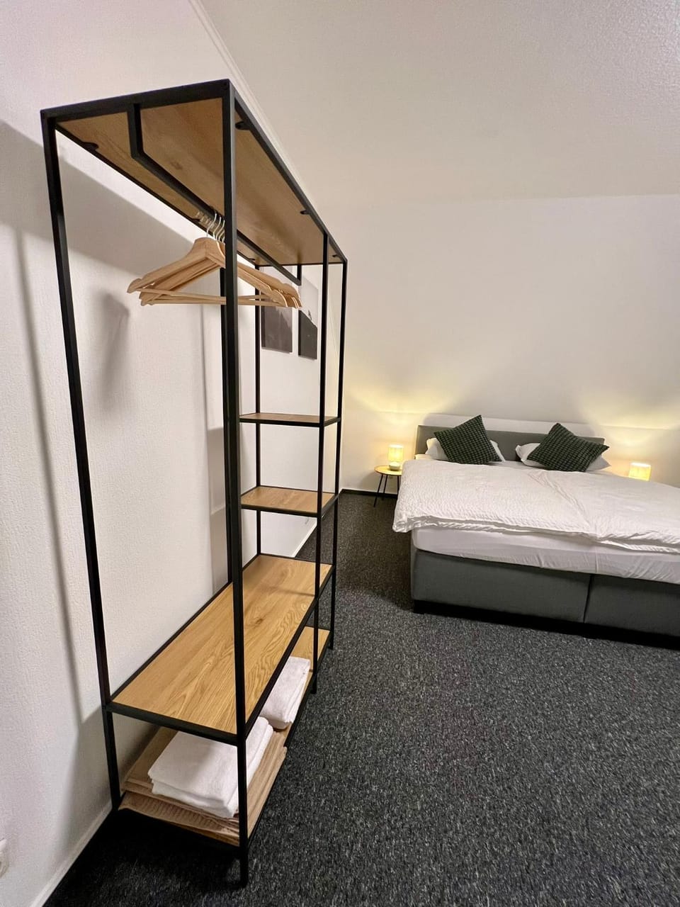 Bed, Photo of the whole room, Bedroom, wardrobe