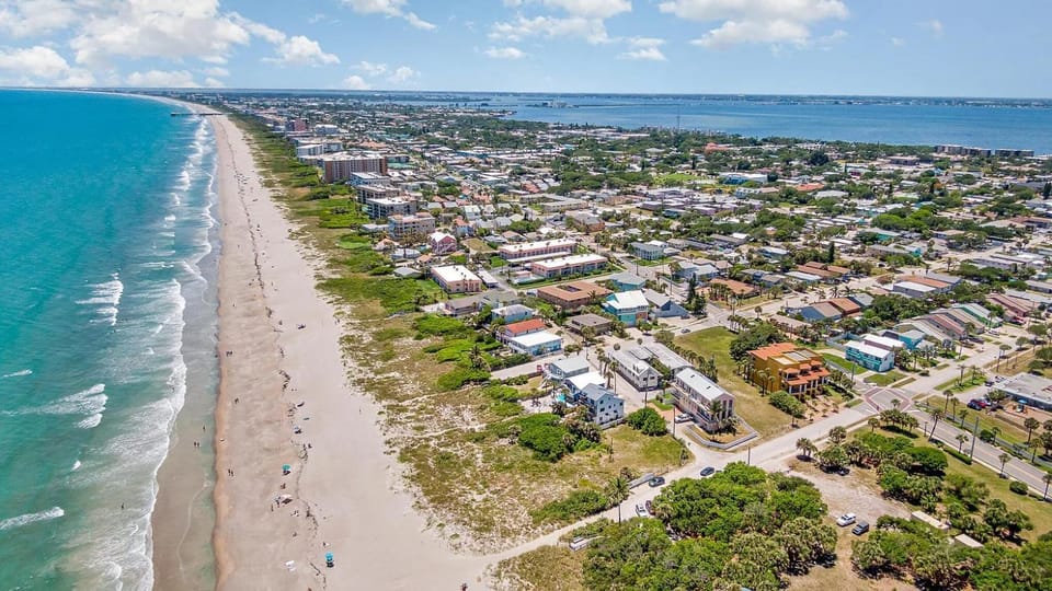 Natural landscape, Bird's eye view, Beach