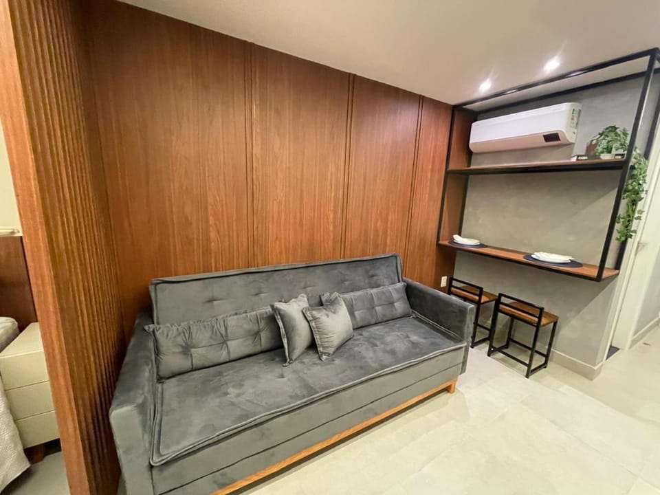 Living room, air conditioner
