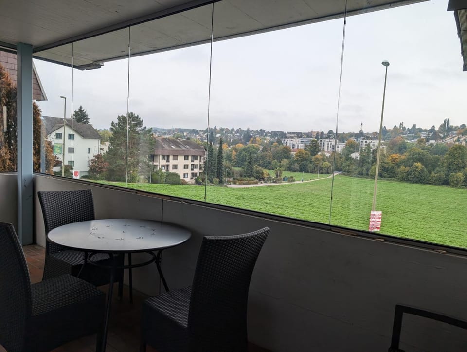 View (from property/room), Balcony/Terrace, Seating area
