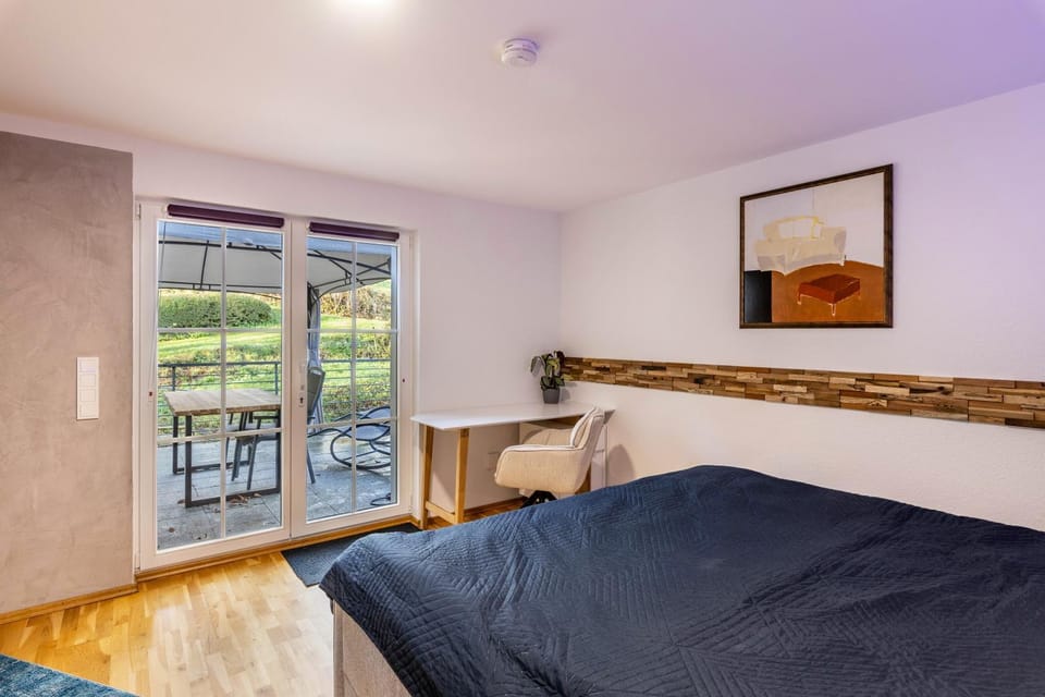 Property building, Living room, Bedroom