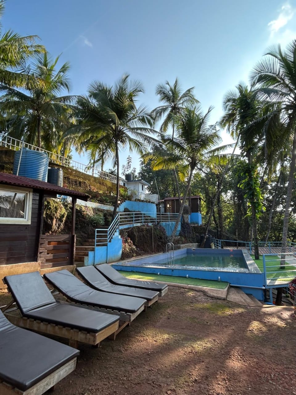 Mountain Breeze Wooden Cottages Bed and Breakfast in Agonda