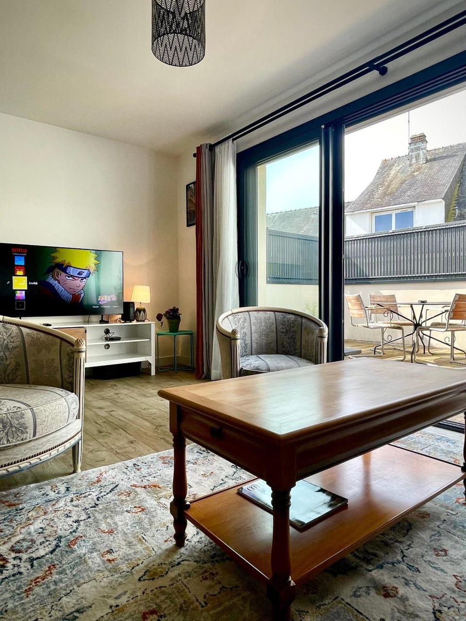 Plein centre Auray - Spacieux duplex T2 avec grande terrasse ensoleillée Apartment in Auray