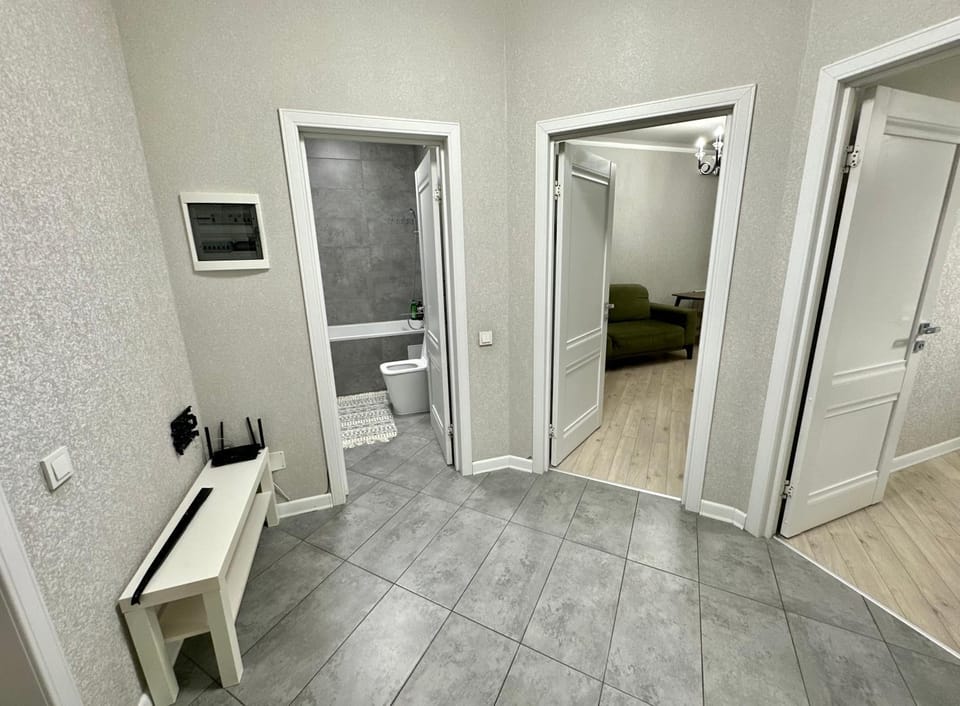 2-х комнатная квартира в ЖК Арай с двумя гардеробными Apartment in Almaty