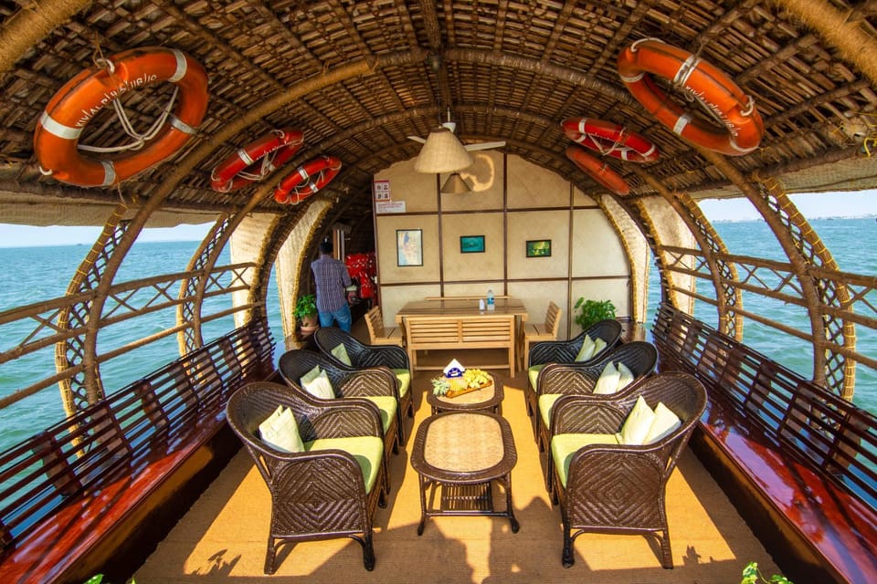 Living room, Seating area, Sea view