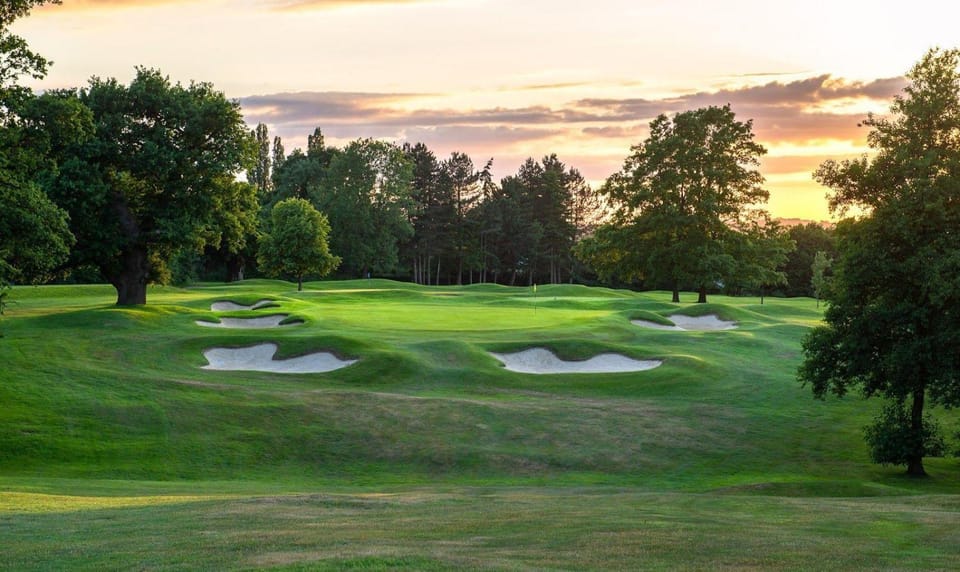 Golfcourse, Sunrise