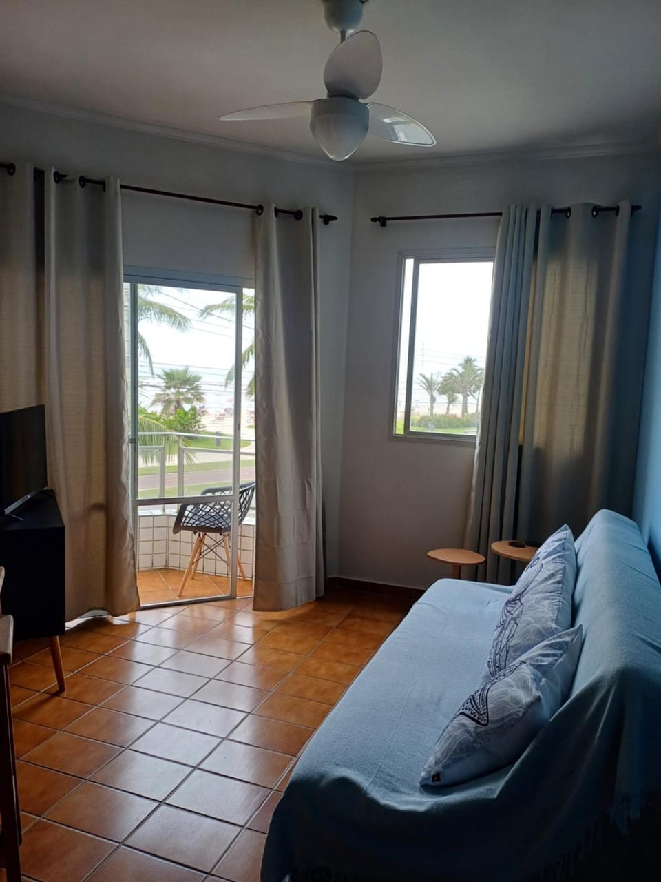 Apartamento pé na areia e vista mar Apartment in State of São Paulo