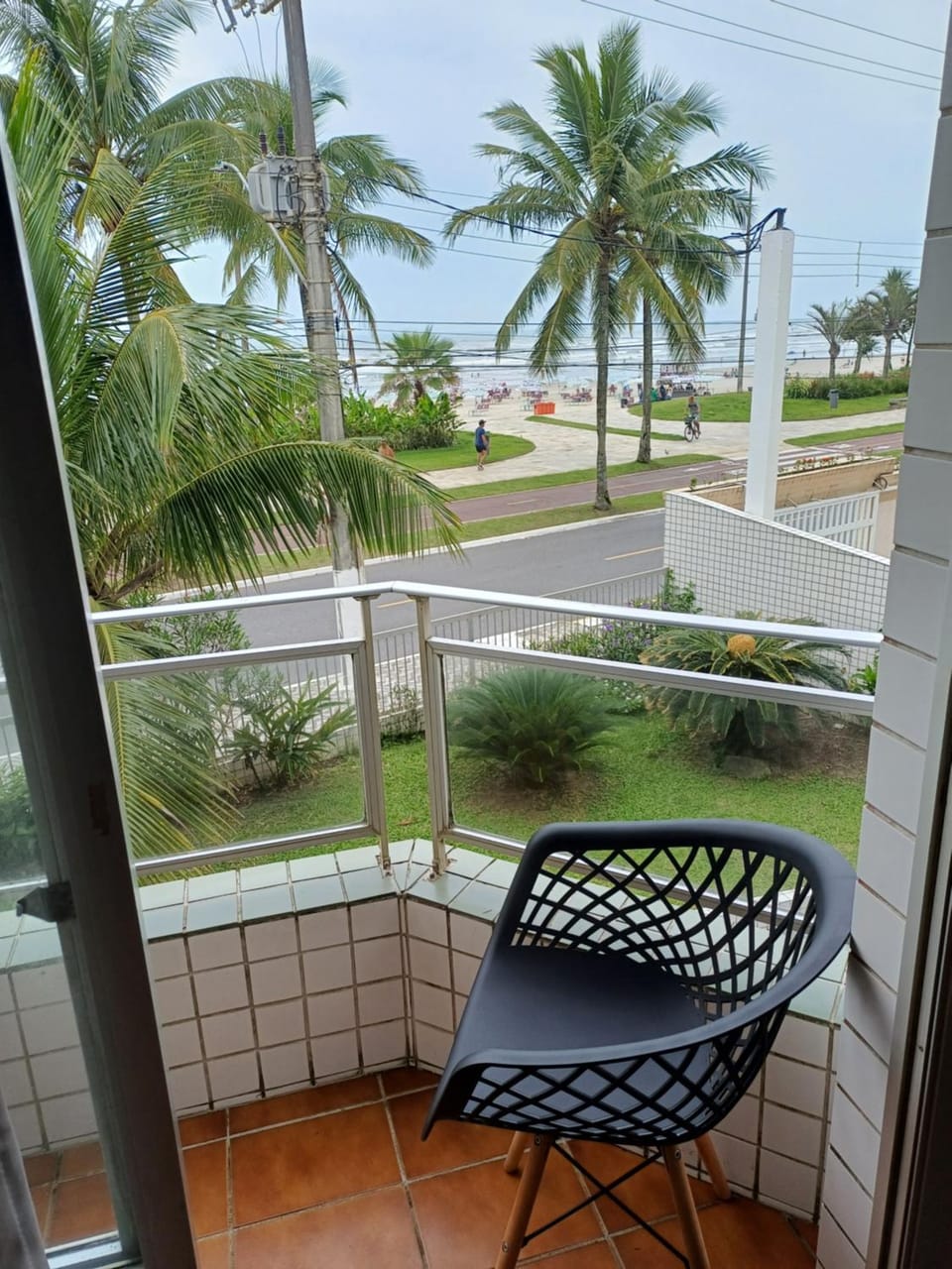 Apartamento pé na areia e vista mar Apartment in State of São Paulo