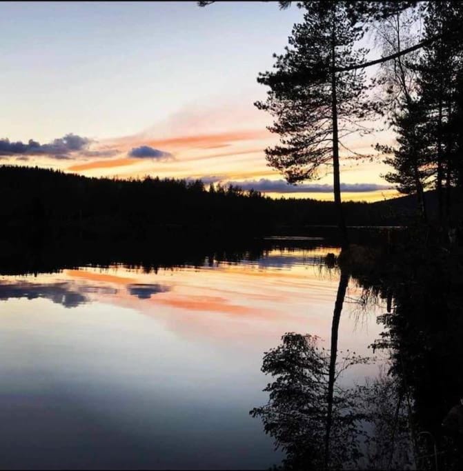 Koselig hytte på gårdstun i Oslo House in Viken, Norway