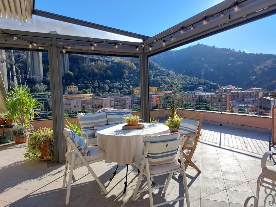 TERRAZZA DI MIKY Wifi Parking Pet Friendly Terrace Apartment in Recco