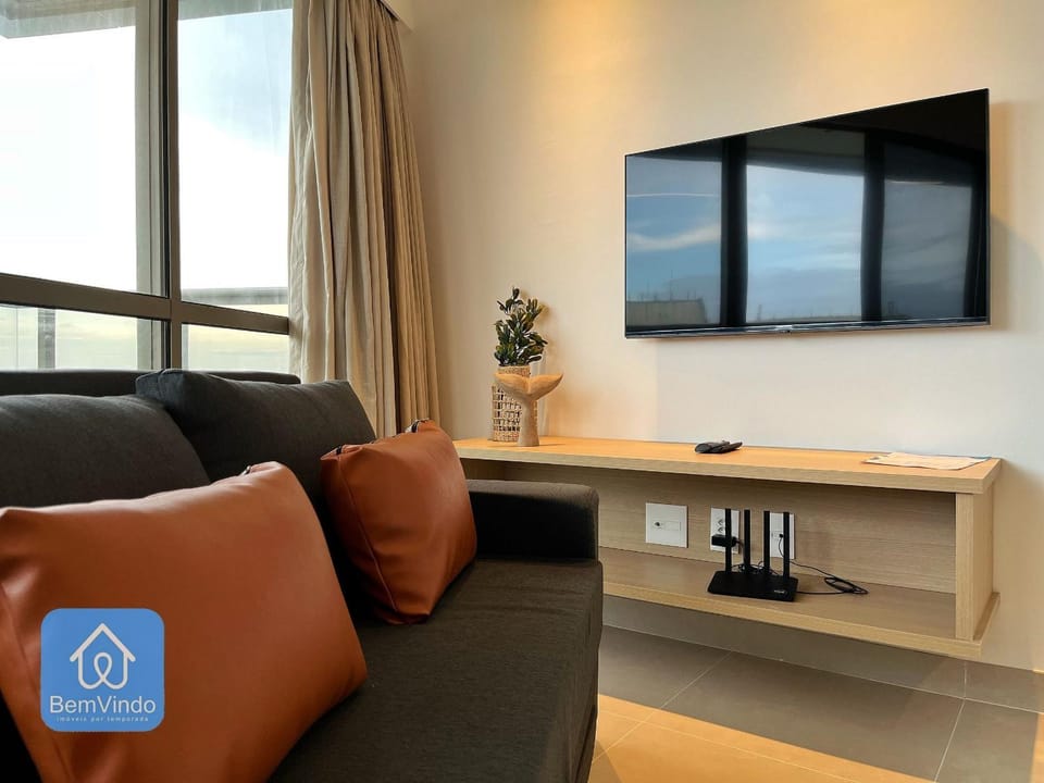 Beach Class Com Varanda e Vista Mar Apartment in Salvador