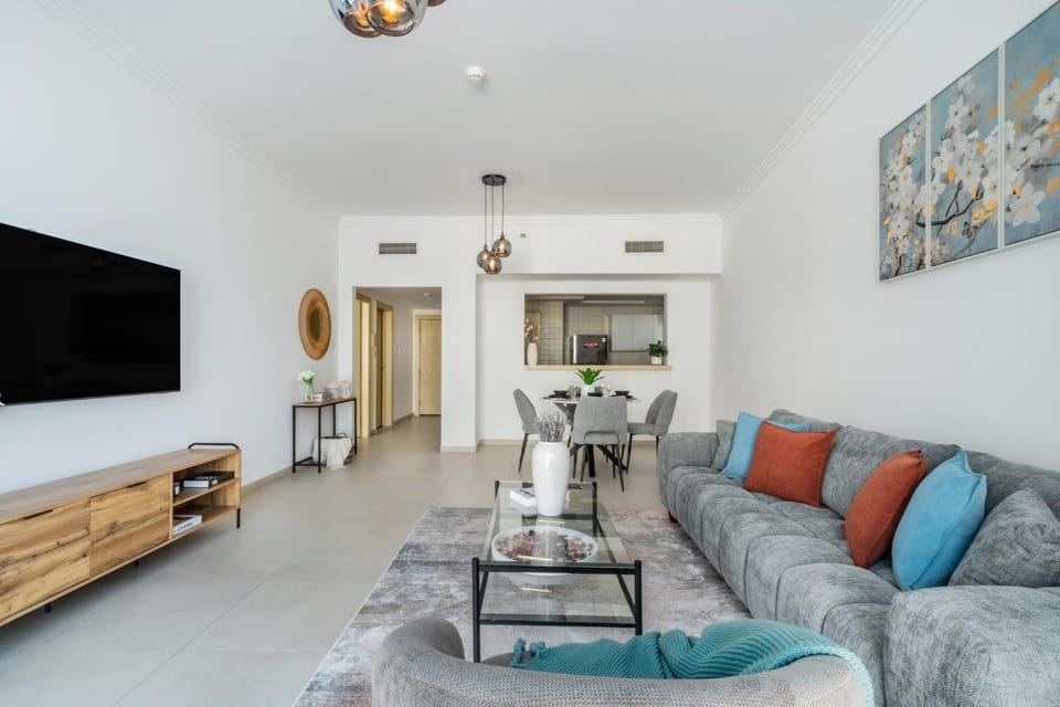 Artistic Retreat in JBR with Private Beach Access Apartment in Dubai