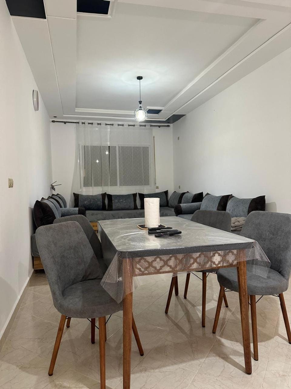 Living room, Seating area, Dining area